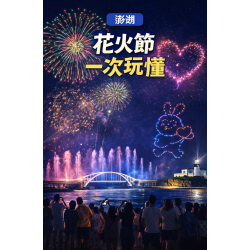 澎湖自由行推薦這樣排！離島景點、花火節一次玩懂